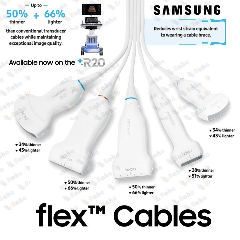 flex(TM) cable - Ultrasound Transducer Cable