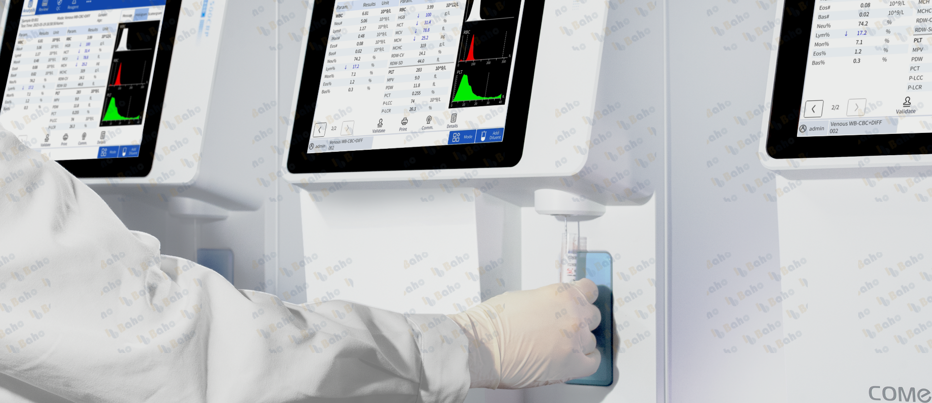 COMEN CH8500CRP Automatic Hematology Analyzer with CRP 3