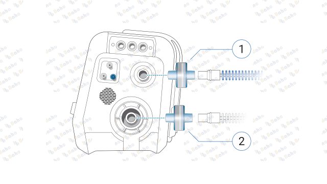 Electrostatic HMEF (Patient-Side Heat and Moisture Exchange Filter) 2