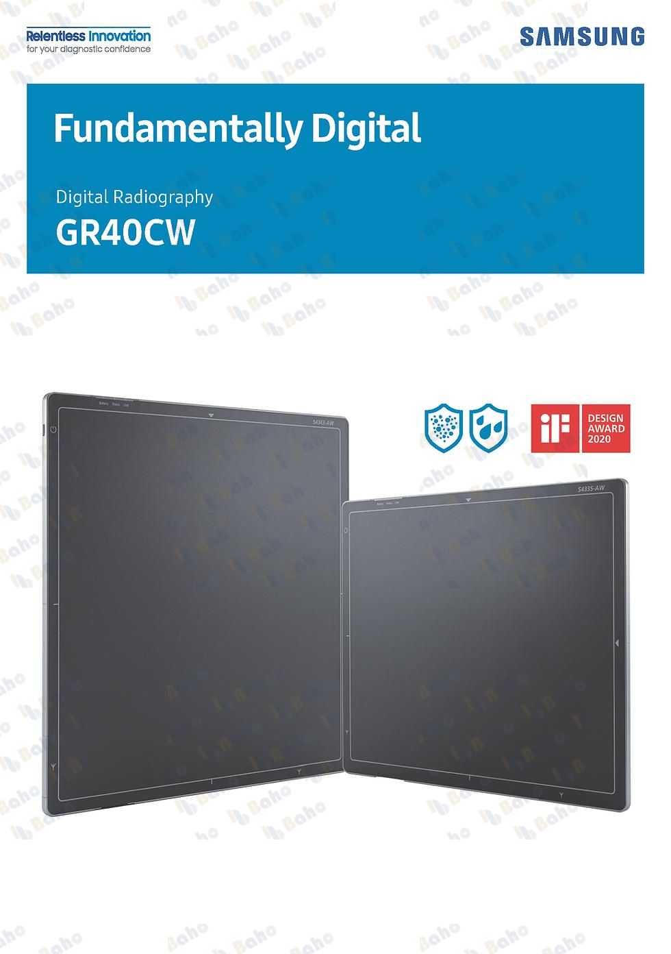 GR40CW - Retrofit Digital Radiography Detector