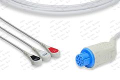 compatible ECG Cable IEC 5 Load - DIX005-7301IS5 - DIXION 4