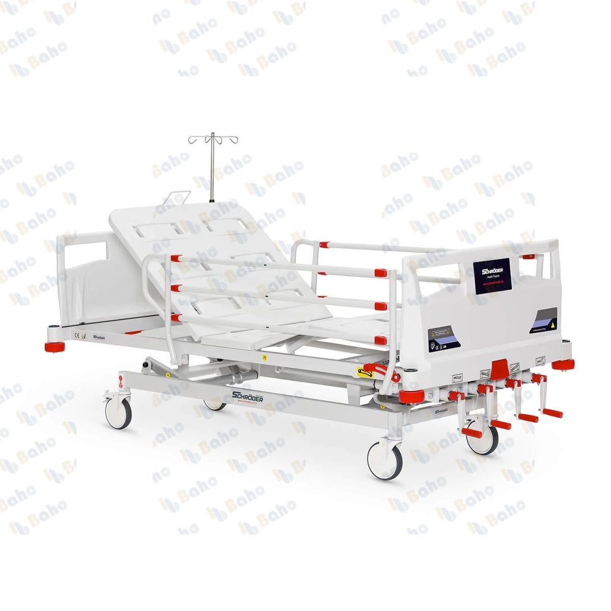 CURA 240 PL Mechanical Hospital Bed, 4 Cranks