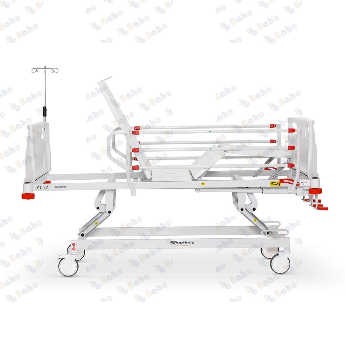 CURA 240 PL Mechanical Hospital Bed, 4 Cranks 2