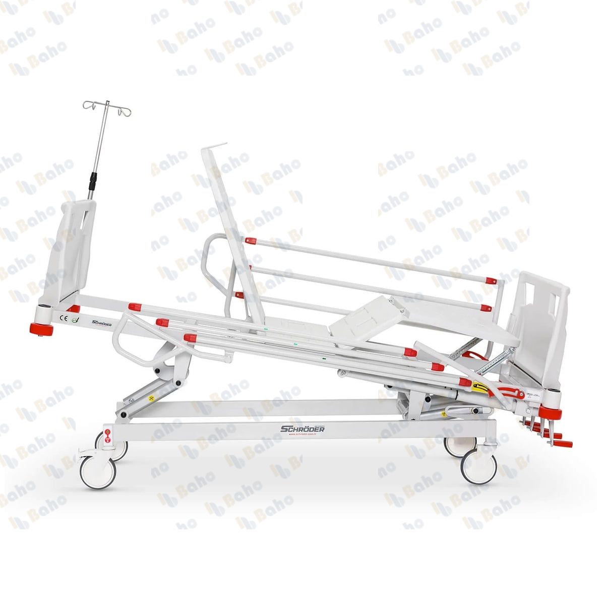 CURA 240 PL Mechanical Hospital Bed, 4 Cranks 3