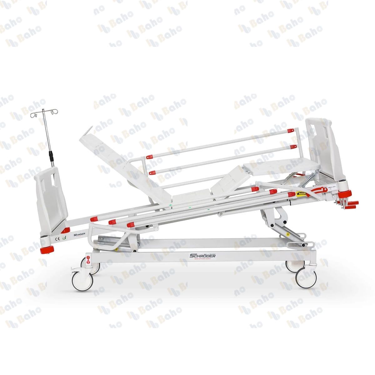 CURA 240 PL Mechanical Hospital Bed, 4 Cranks 4
