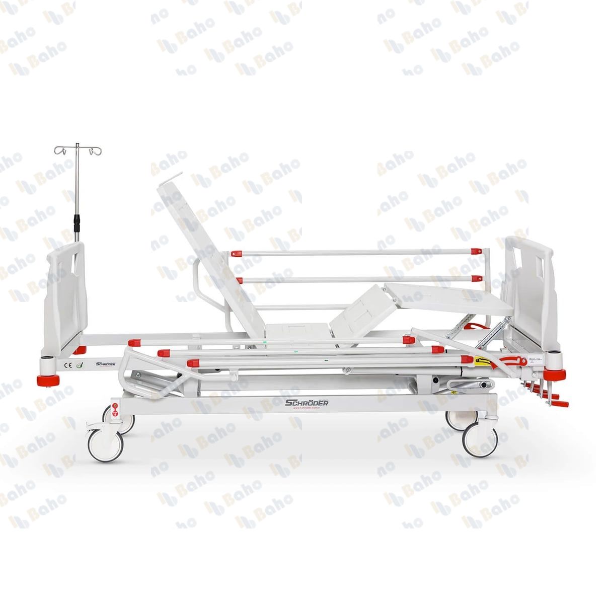 CURA 240 PL Mechanical Hospital Bed, 4 Cranks 5