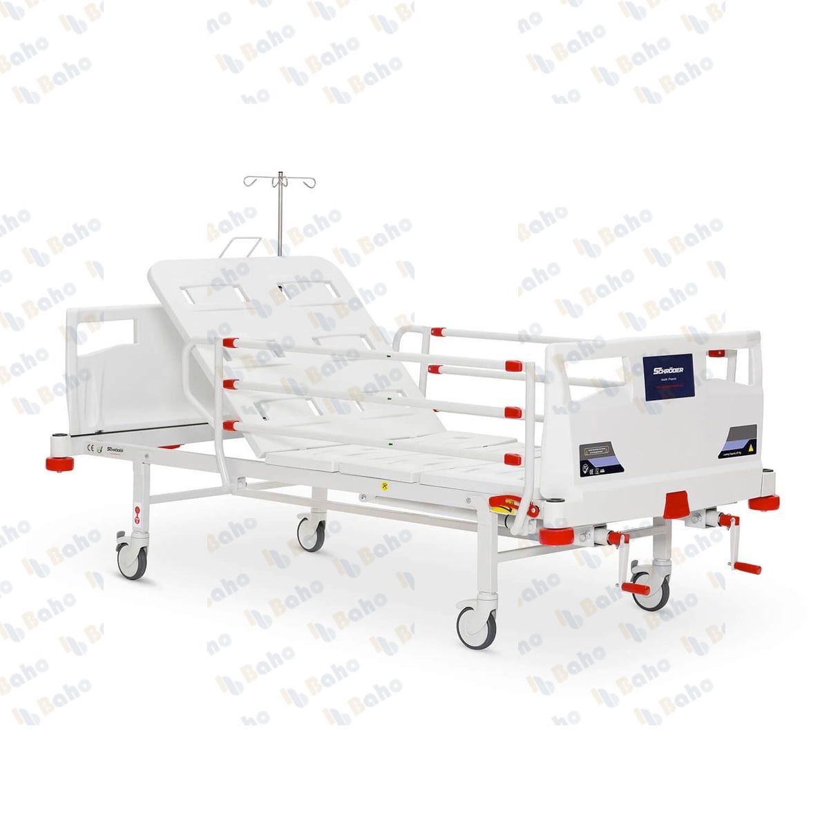 CURA 220 PL Mechanical Hospital Bed, 2 Cranks