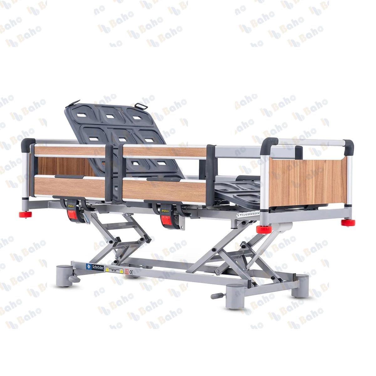 CARE 07 Care Bed, 4 Motors, Aluminium Base