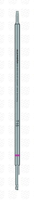 smartD2 screwdiver blade, T15/AO/M for Ø 3.5 mm, 20.5 cm / 8 1⁄8 59-933-03-07