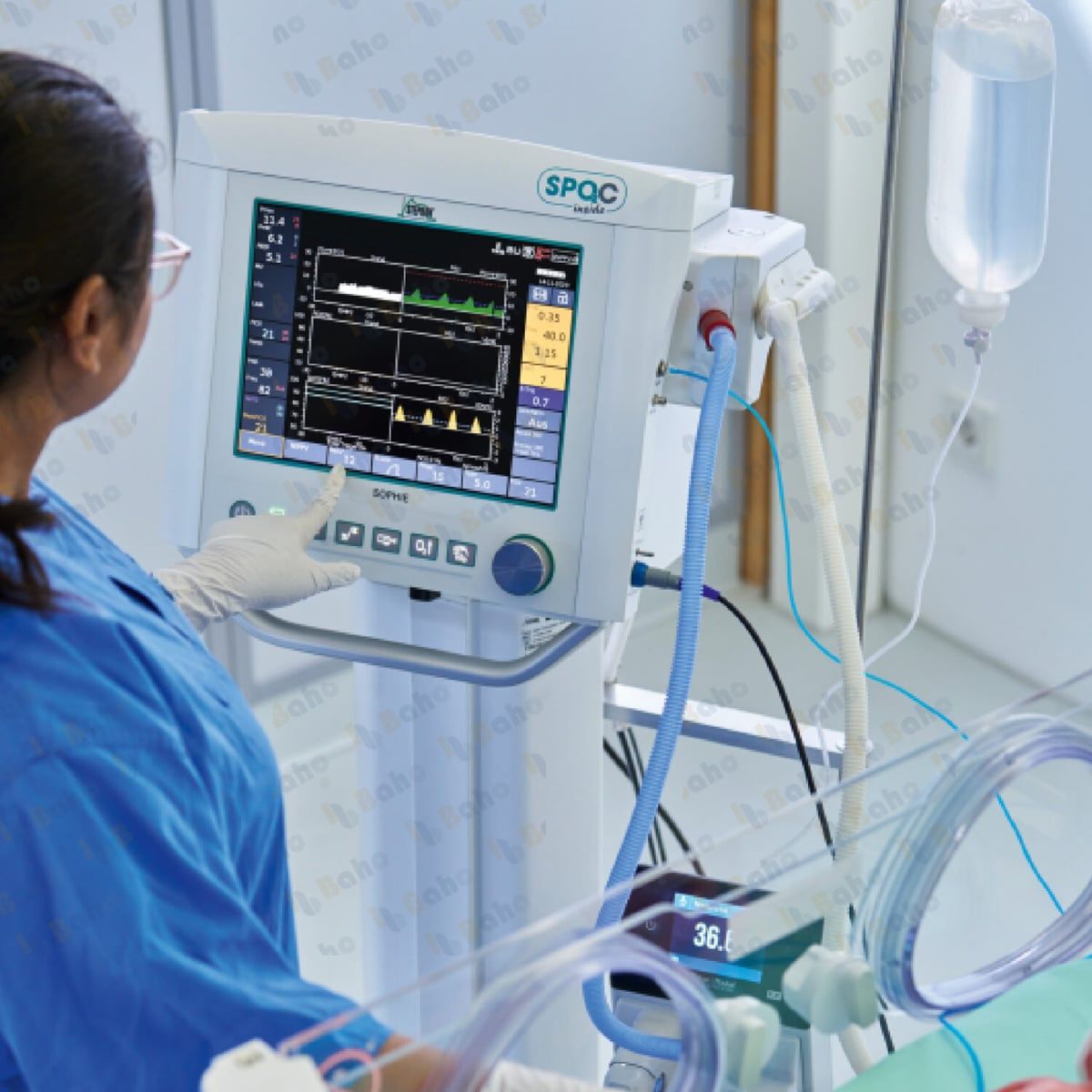 Neumovent GraphNet Neo Ventilator 3