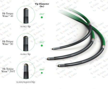 Hi-Torque Specialty Guidewires (Whisper/Luge/Rinato/Raider)