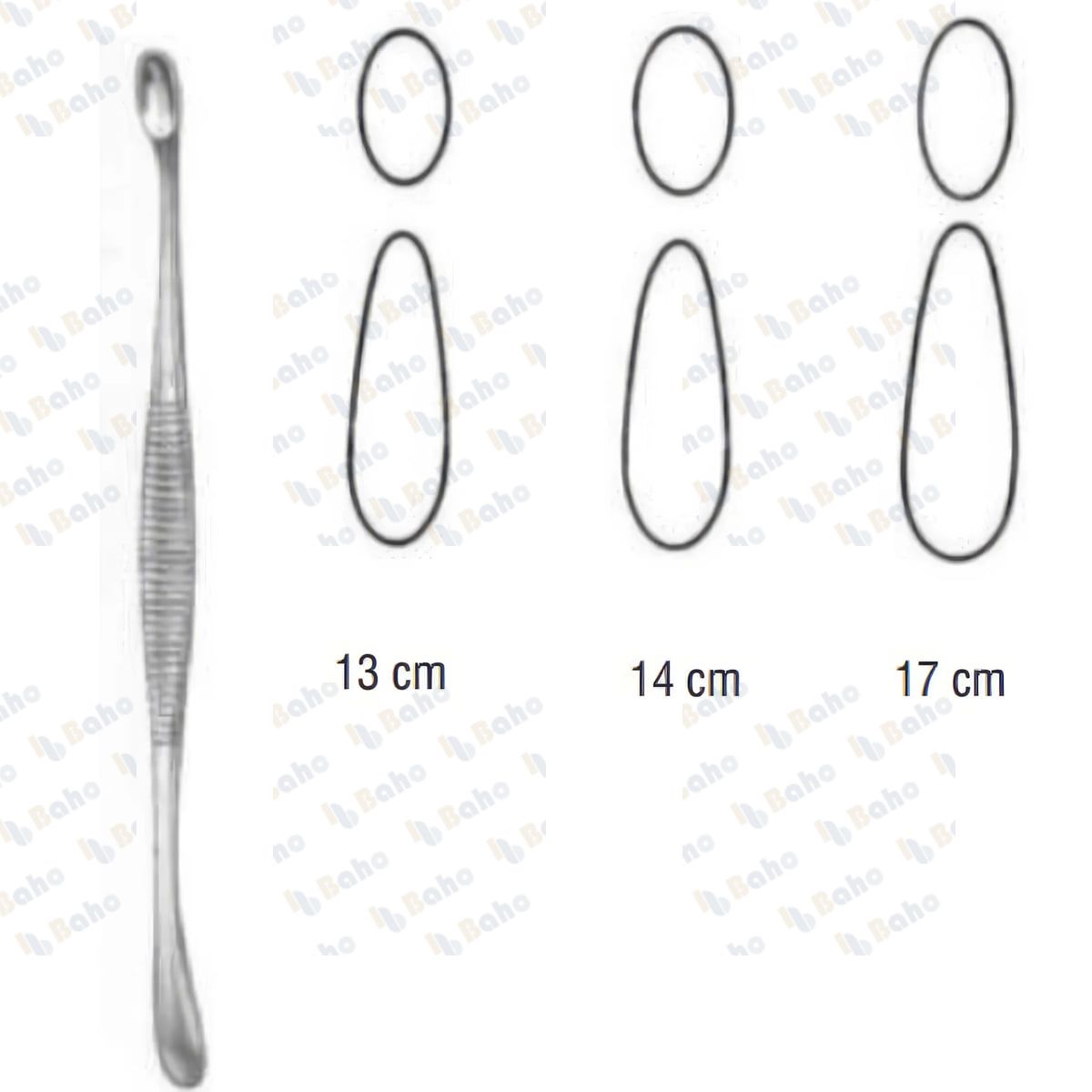 Disposable Volkmann Bone Curettes 13-17 cm
