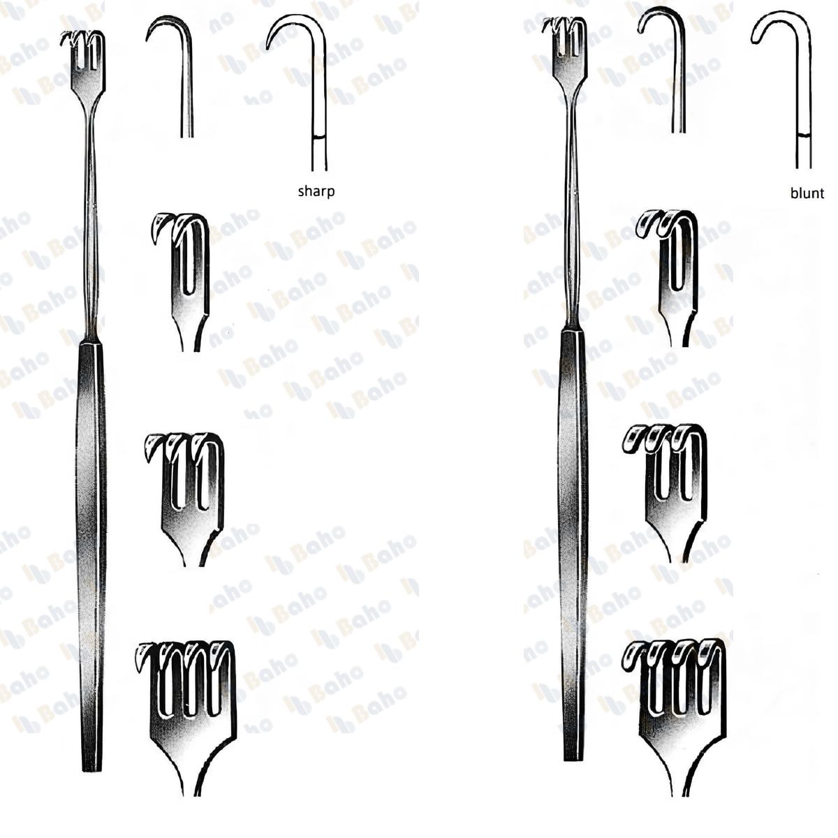 Disposable Hooklets 2/3 Forks